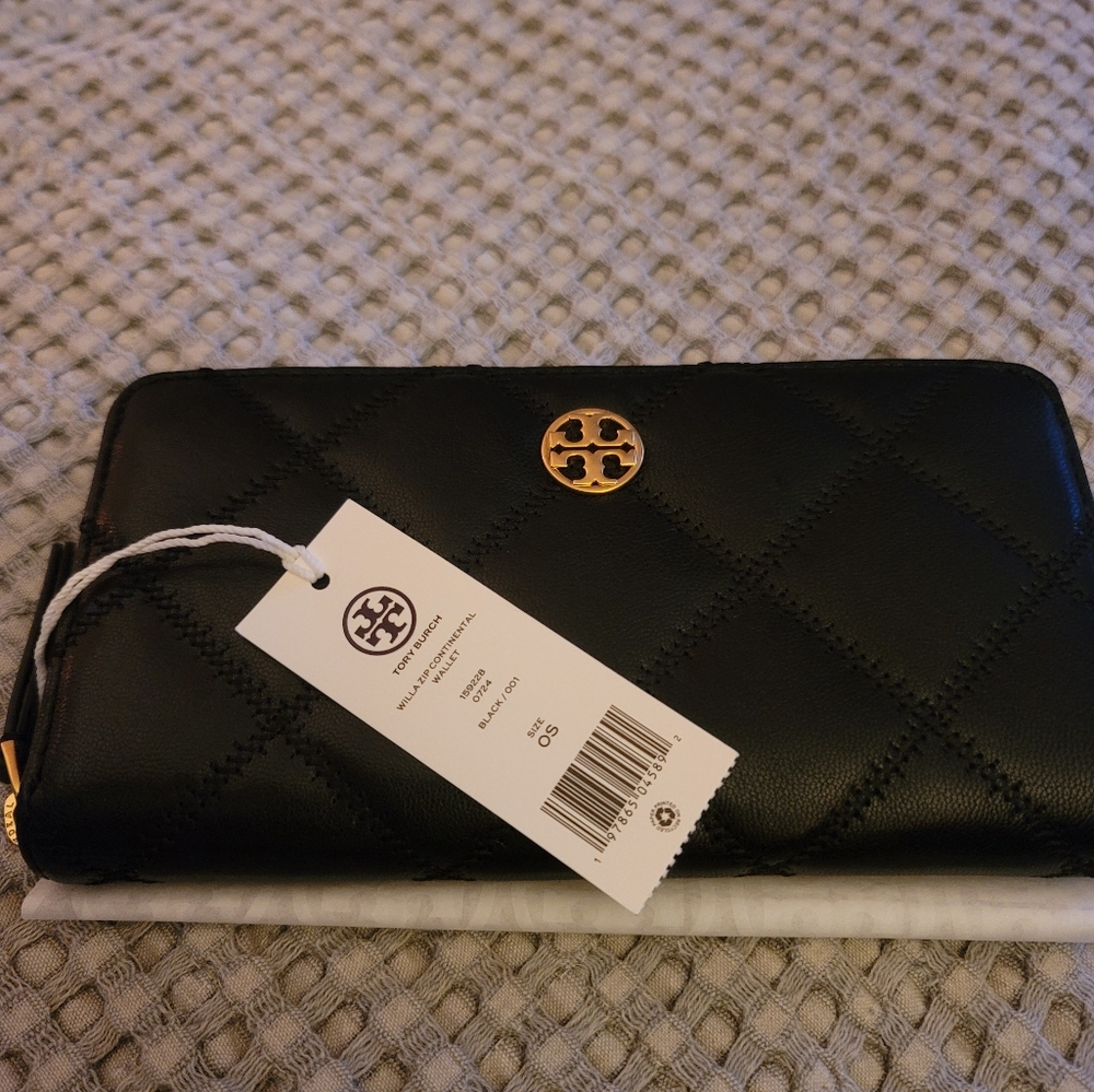 Tory Burch Willa Zip Continental Wallet / Wristlet/ BNWT
